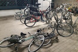 Aanhoudingen bij vernieling fietsen