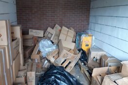 Enorme hoeveelheid zwaar vuurwerk aangetroffen in garageboxen
