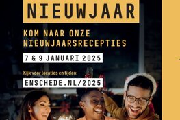 Kom naar onze nieuwjaarsrecepties op 7 en 9 januari 2025