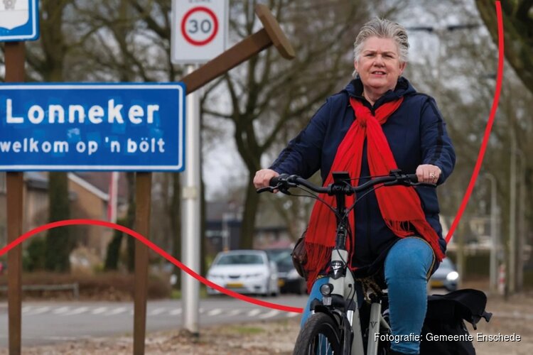Fietssnelweg F35 tussen Lonneker en Enschede geopend