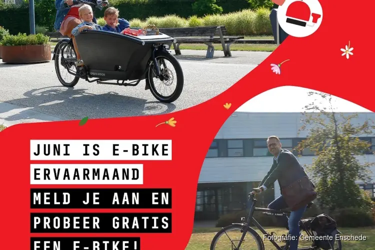 Juni is e-bike ervaarmaand! Probeer nu gratis een e-bike of e-bakfiets