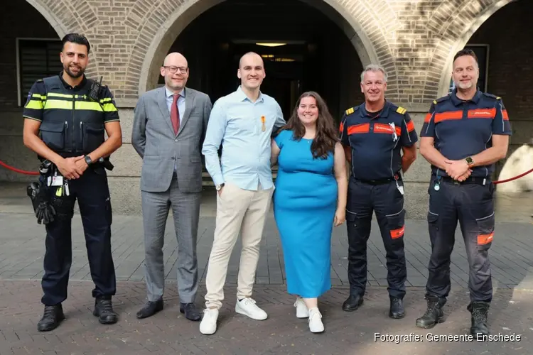 Bij Koninklijk besluit krijgt Enschedese held Ruben van Rumpt de Erepenning voor Menslievend Hulpbetoon