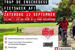 Fietst u gezellig mee? Trap de Enschedese Fietsweek feestelijk af!