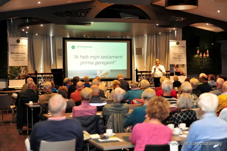 Gratis lezing over het testament en levenstestament in Markelo