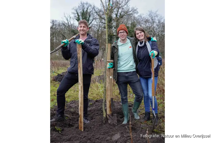 Natuur en Milieu Overijssel lanceert bomenplantacties voor bedrijven bij buren