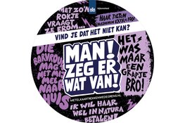 Landelijke campagne ‘Man, zeg er wat van!’ nu ook te zien in horeca in Enschede