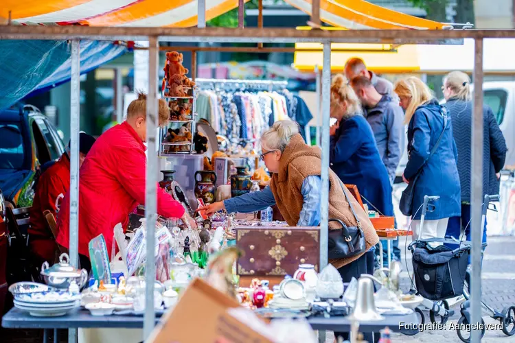 Grote Curiosa-, Antiek- en Brocante Markt in hartje Delden!