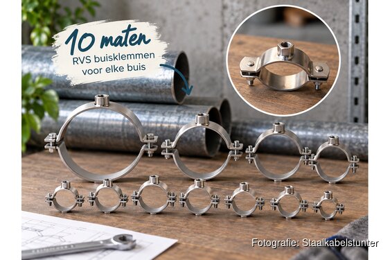 De juiste buisklem kiezen hoeft niet ingewikkeld te zijn